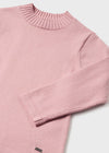 Rosy Mock-neck Sweater