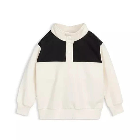 Cotton Blend French Terry Sweatshirt