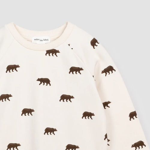 Grizzly Print Sweatshirt