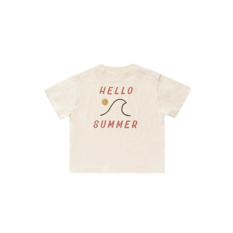 Relaxed Tee | Hello Summer
