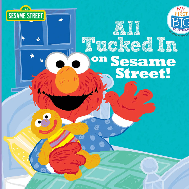 All Tucked in on Sesame Street