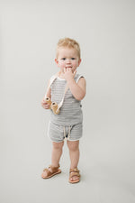 Sail Boat Stripe Terry Cloth Short Set *Online Exclusive*