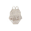 Ruffled One-piece Swimsuit | French Garden