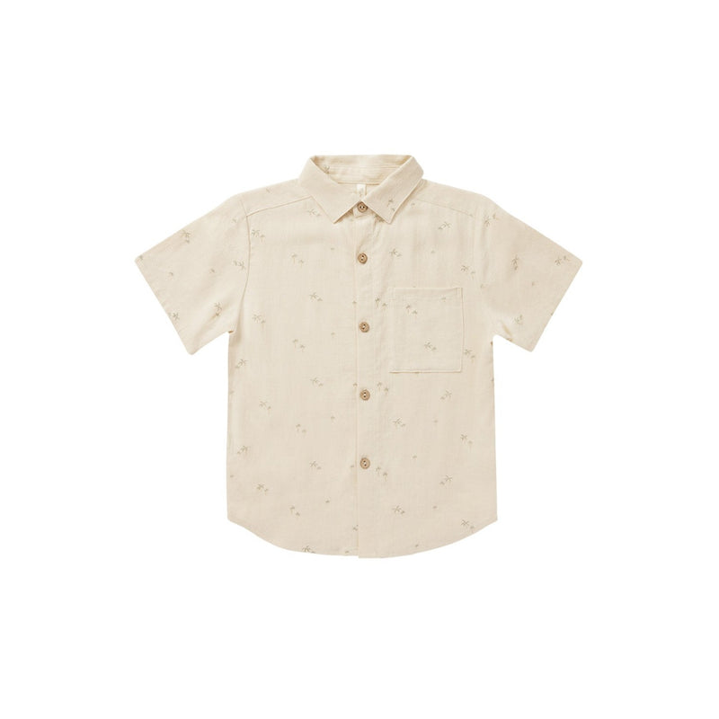 Collared Short Sleeve Shirt | Palm