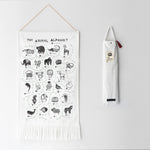 Animal Alphabet Printed Tapestry *Online Exclusive*