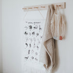 Animal Alphabet Printed Tapestry *Online Exclusive*