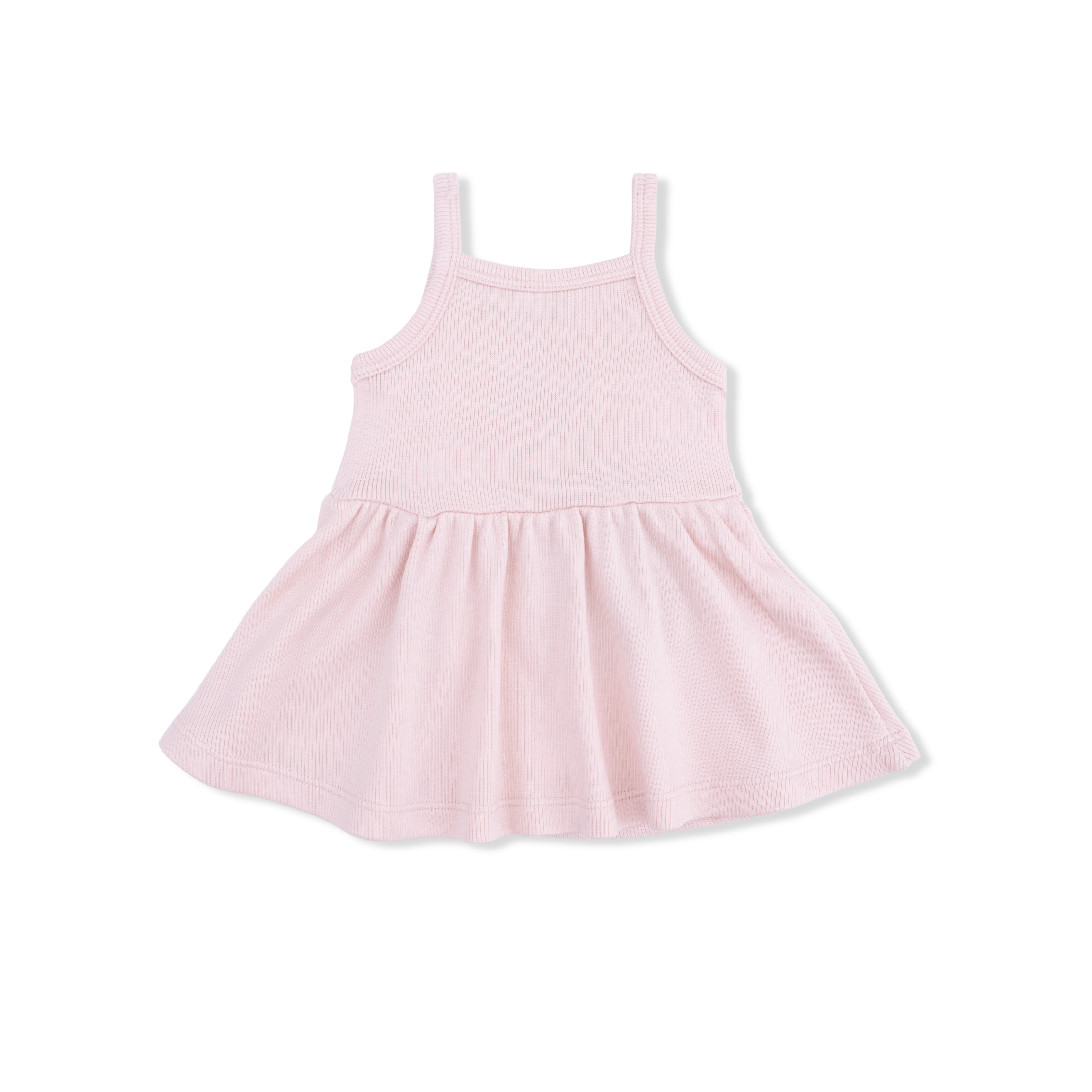 Peplum Tank | Solid Veiled Pink