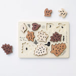 Wooden Tray Puzzle - Count to 10 Leaves *Online Exclusive*